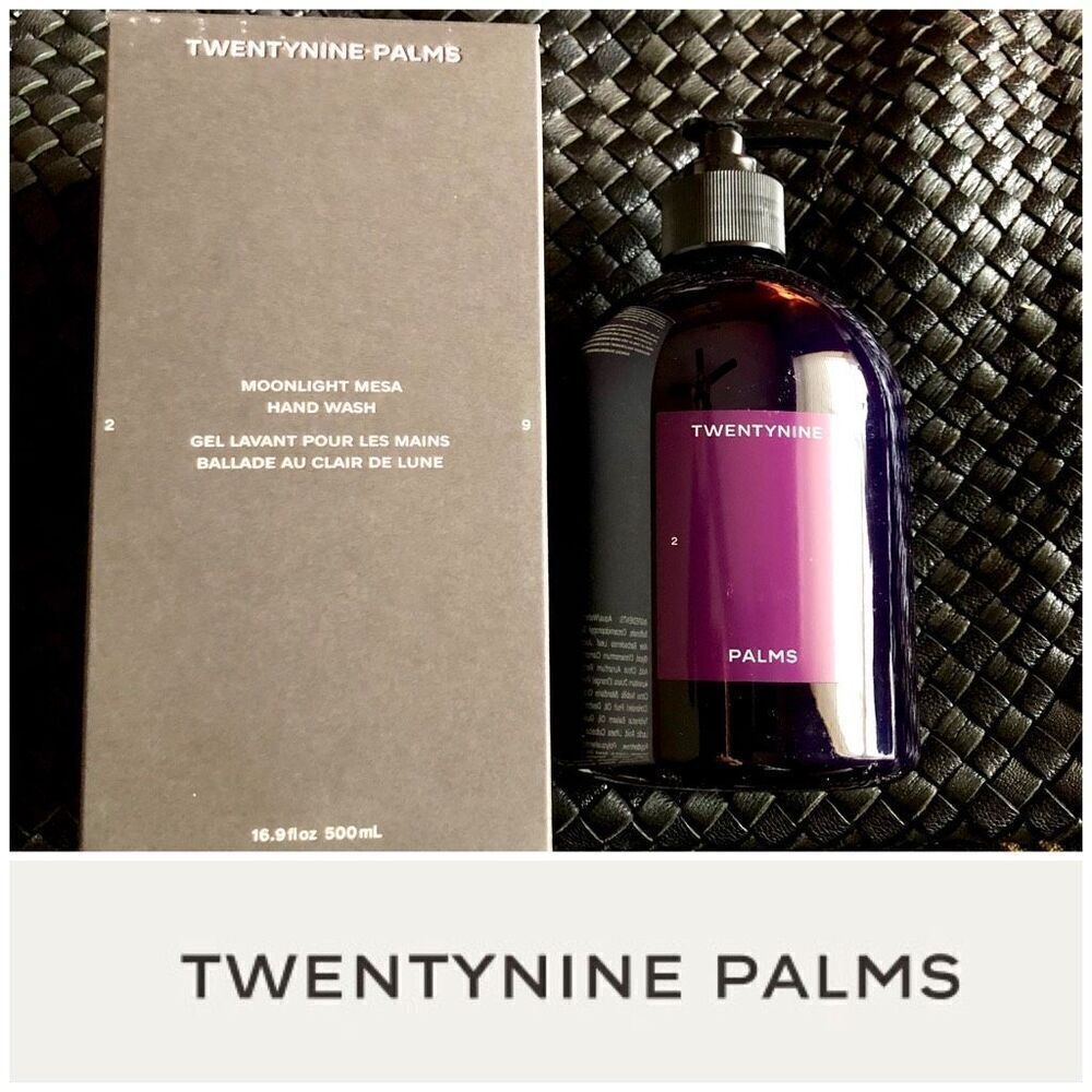 29 PALMS - NWTIB "Moonlight Mesa" Hand Wash 16.9 fl oz Orange/Bergamot/Vetiver